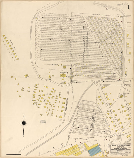 Sanborn Fire Insurance Map from Weed, Siskiyou County, California. (1928) – Historic Sanborn Fire Insurance Map Print