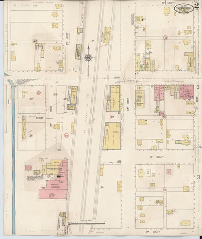 Sanborn Fire Insurance Map from Tremonton, Box Elder County, Utah (1929), Sheet #0002 - Complete Map Set gallery image, historic Sanborn map, vintage wall art, Utah Utah