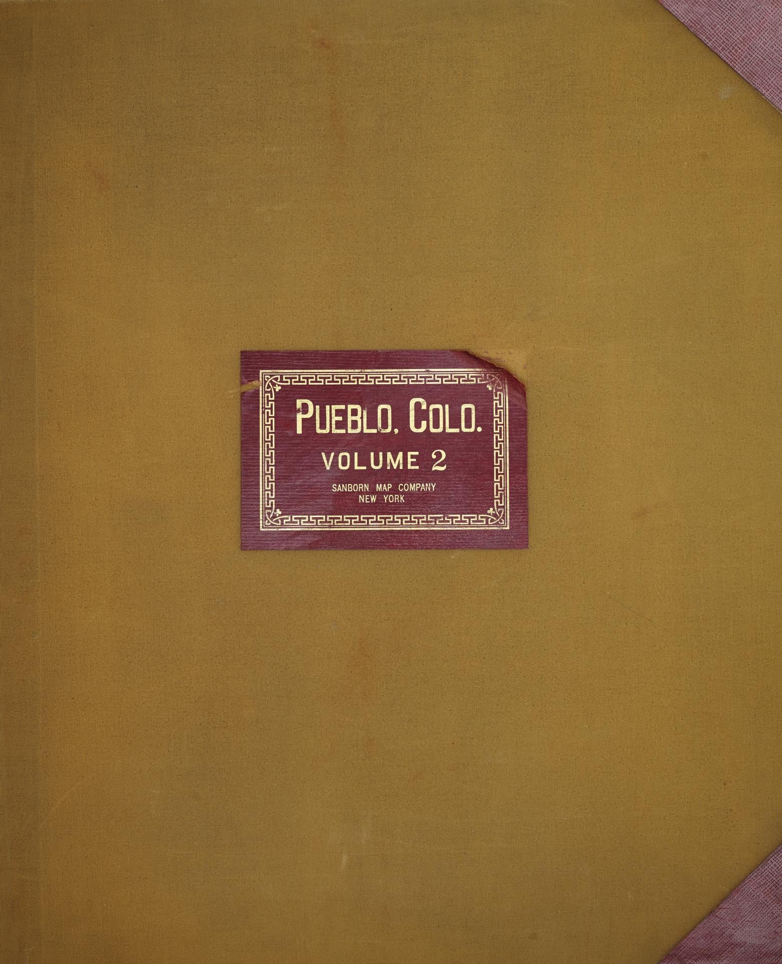 Sanborn Fire Insurance Map from Pueblo, Pueblo County, Colorado (1951), Sheet #0001 - Complete Map Set gallery image, historic Sanborn map, vintage wall art, Colorado Colorado