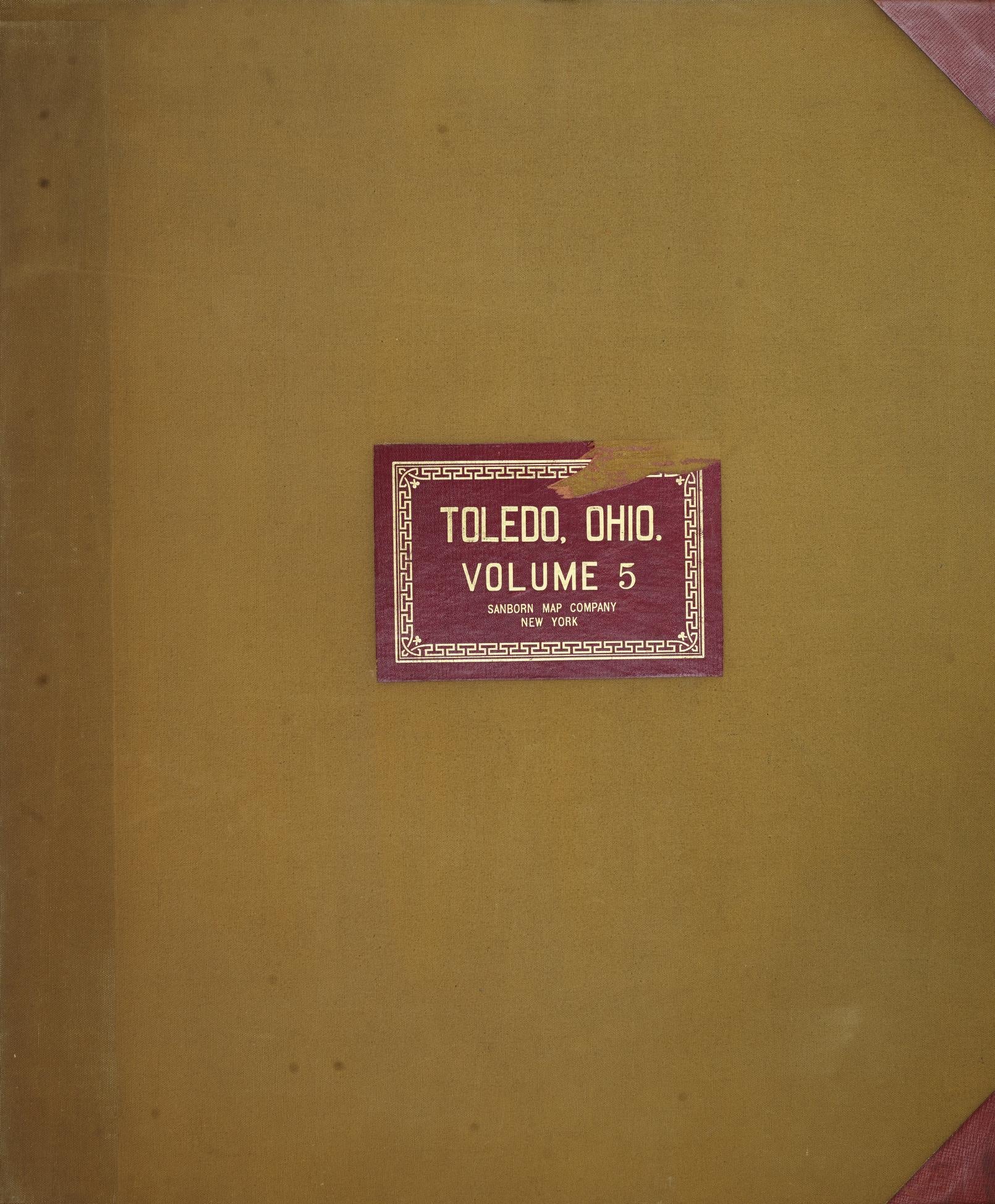 Sanborn Fire Insurance Map from Toledo, Lucas County, Ohio (1950), Sheet #0001 - Complete Map Set gallery image, historic Sanborn map, vintage wall art, Ohio Ohio