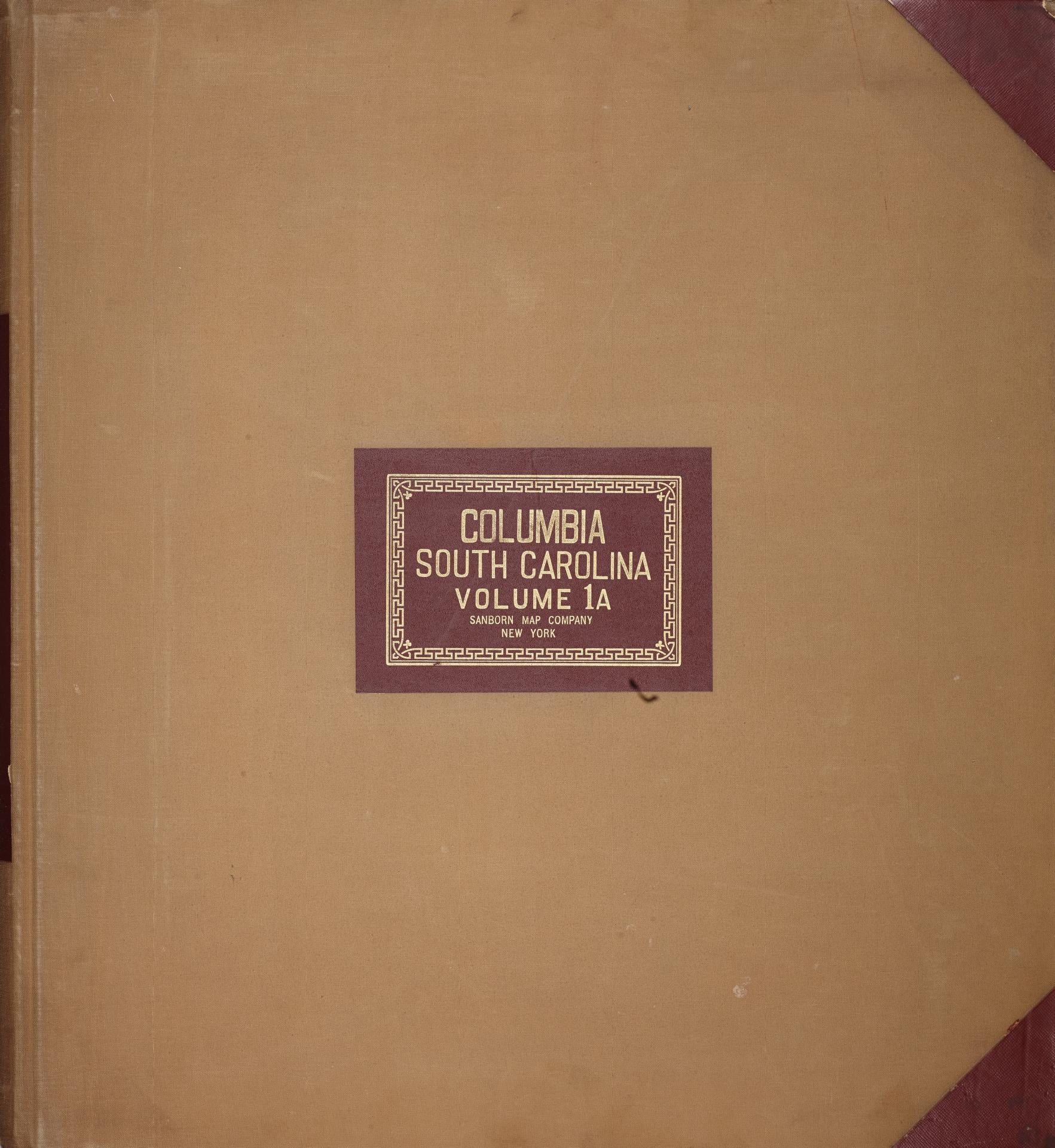 Sanborn Fire Insurance Map from Columbia, Richland County, South Carolina (1950), Sheet #0001 - Complete Map Set gallery image, historic Sanborn map, vintage wall art, South Carolina South Carolina