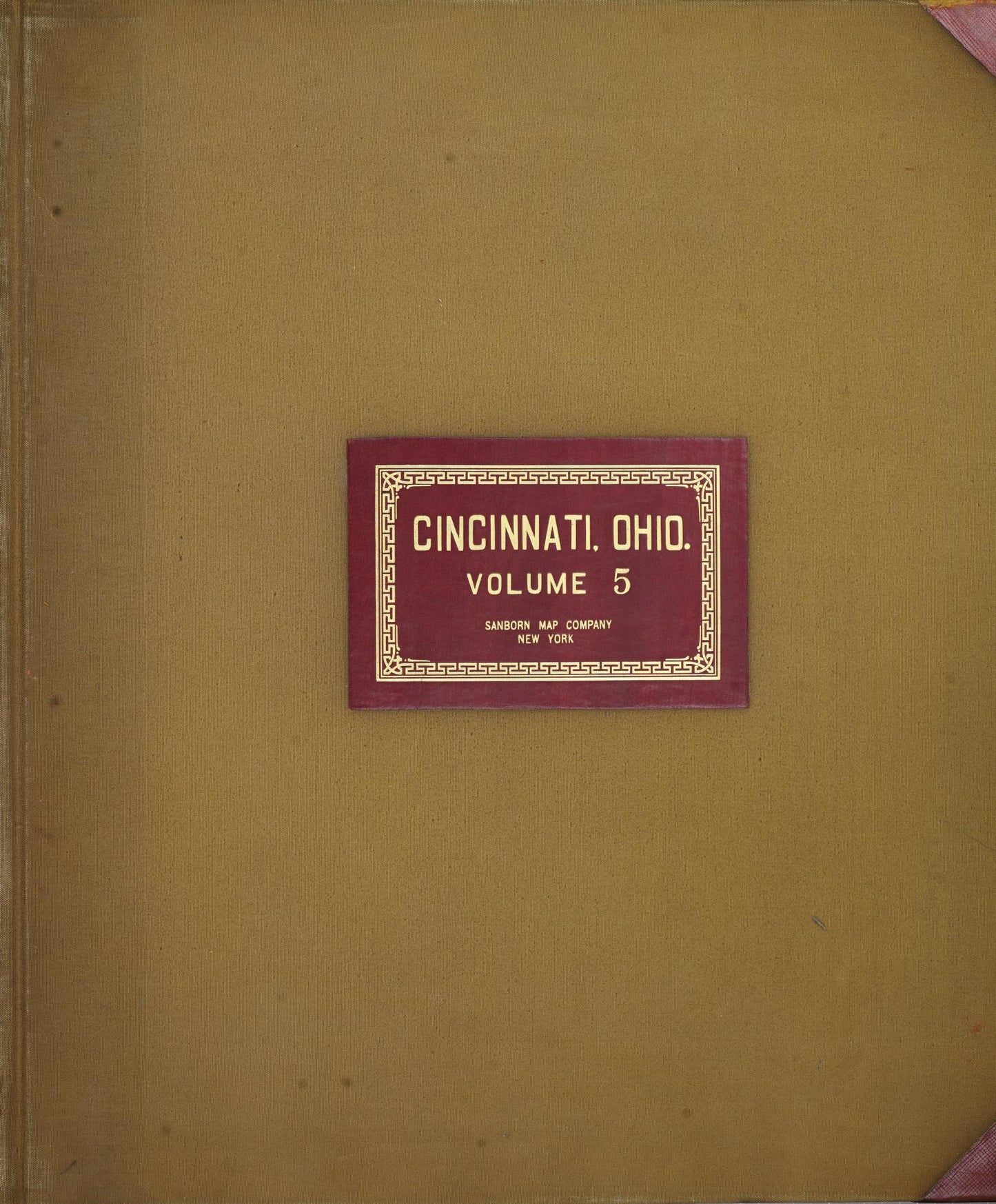 Sanborn Fire Insurance Map from Cincinnati, Hamilton County, Ohio (1950), Sheet #0001 - Complete Map Set gallery image, historic Sanborn map, vintage wall art, Ohio Ohio
