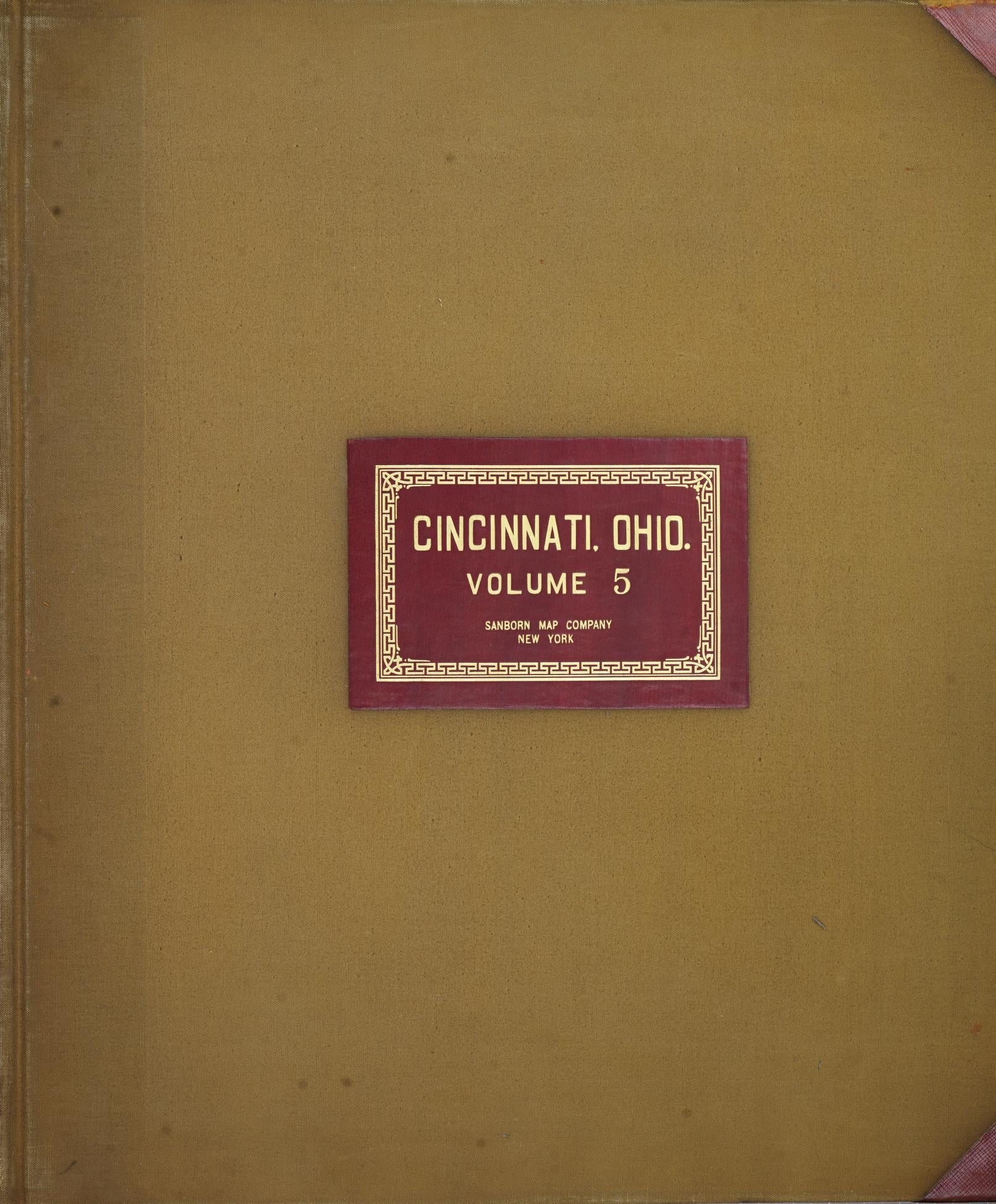 Sanborn Fire Insurance Map from Cincinnati, Hamilton County, Ohio (1950), Sheet #0001 - Complete Map Set gallery image, historic Sanborn map, vintage wall art, Ohio Ohio