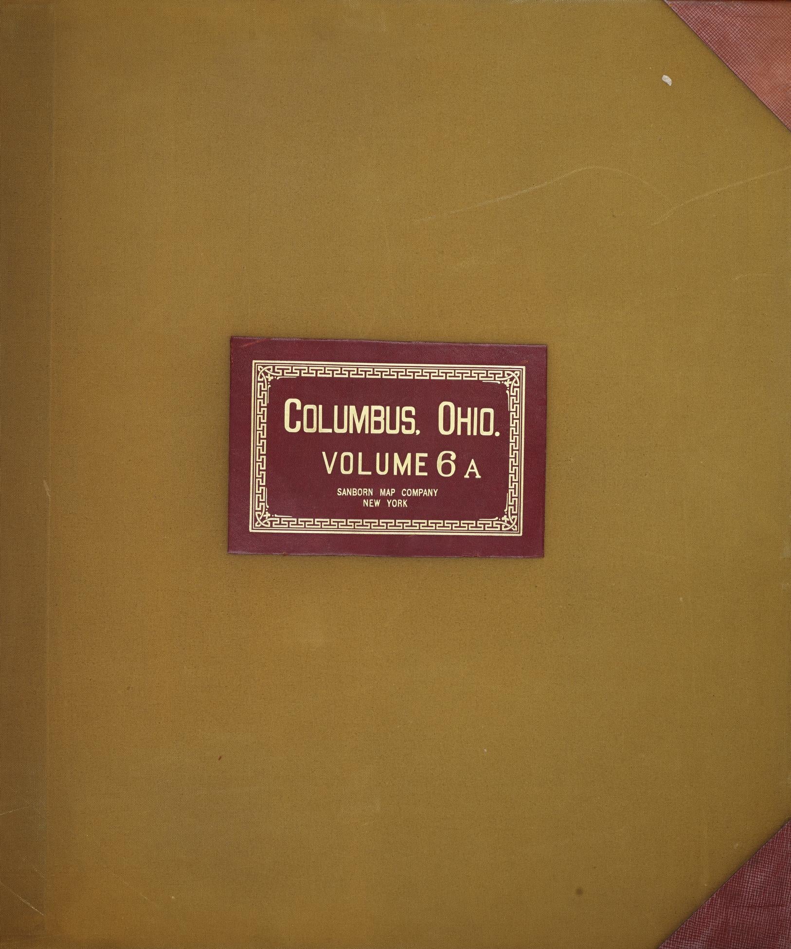 Sanborn Fire Insurance Map from Columbus, Franklin County, Ohio (1951), Sheet #0001 - Complete Map Set gallery image, historic Sanborn map, vintage wall art, Ohio Ohio