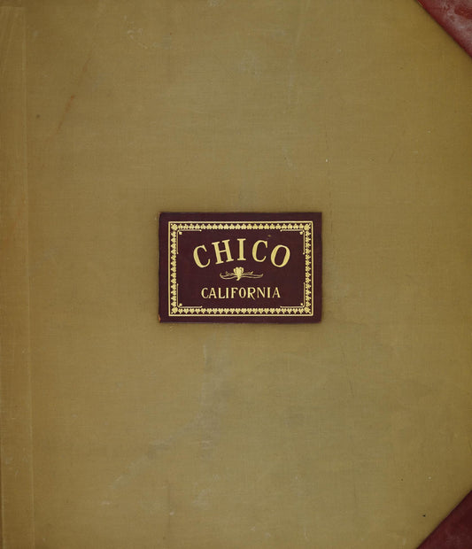 Sanborn Fire Insurance Map from Chico, Butte County, California (1949), Sheet #0001 - Historic Sanborn Fire Insurance Map Print, vintage old map wall art, antique decor, genealogy gift, California California map