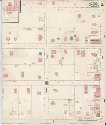 Sanborn Fire Insurance Map from Bountiful, Davis County, Utah (1930), Sheet #0002 - Complete Map Set gallery image, historic Sanborn map, vintage wall art, Utah Utah