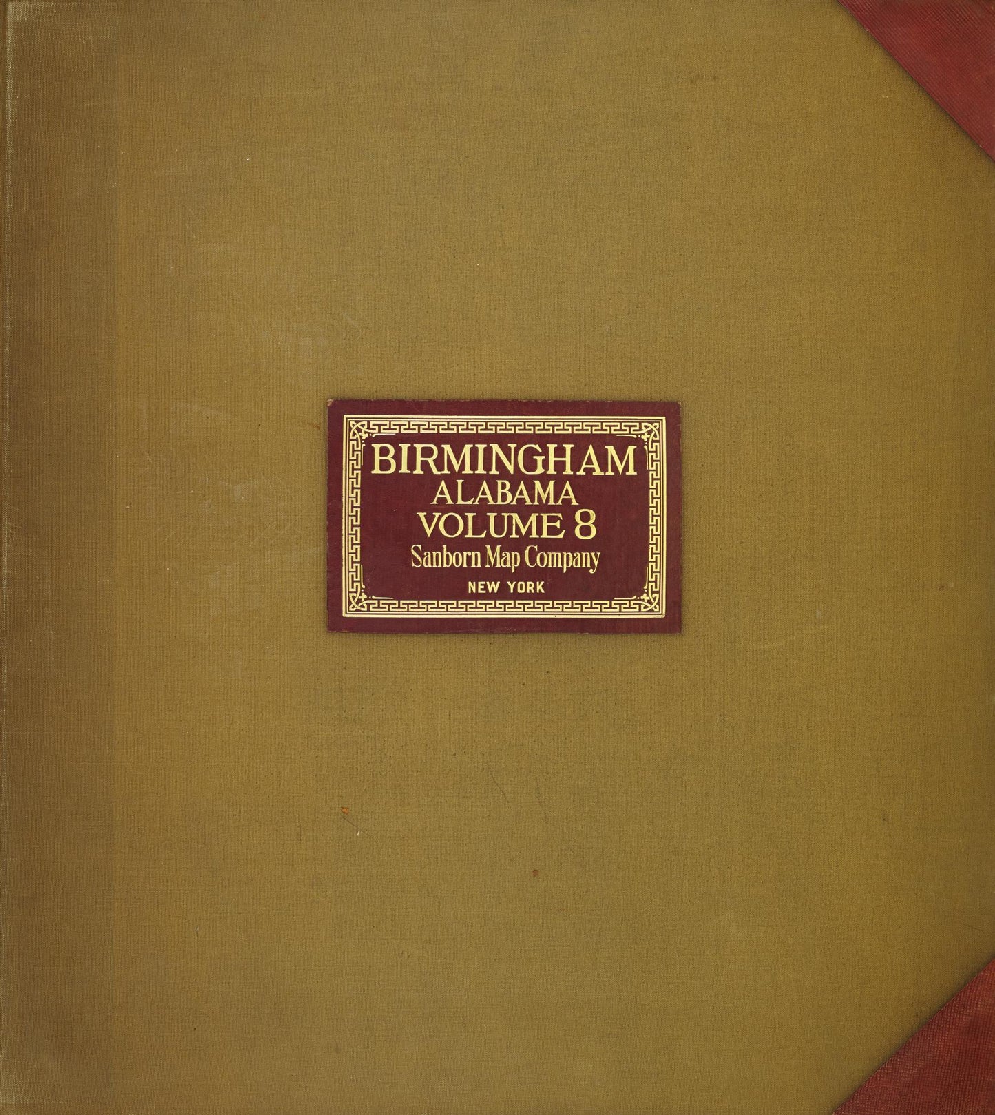 Sanborn Fire Insurance Map from Birmingham, Jefferson County, Alabama (1950), Sheet #0001 - Complete Map Set gallery image, historic Sanborn map, vintage wall art, Alabama Alabama