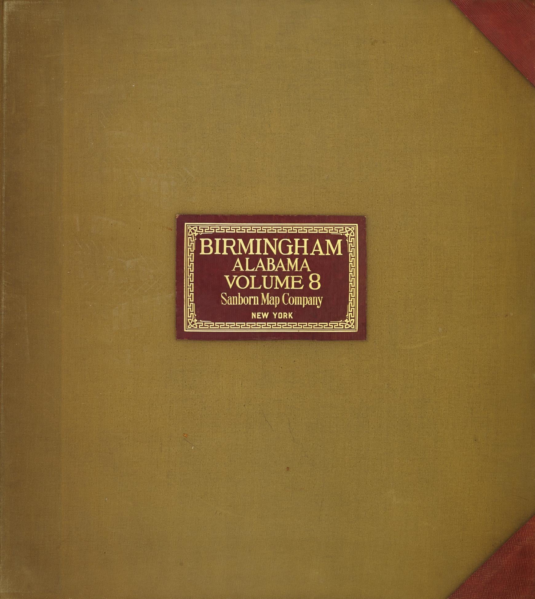 Sanborn Fire Insurance Map from Birmingham, Jefferson County, Alabama (1950), Sheet #0001 - Complete Map Set gallery image, historic Sanborn map, vintage wall art, Alabama Alabama