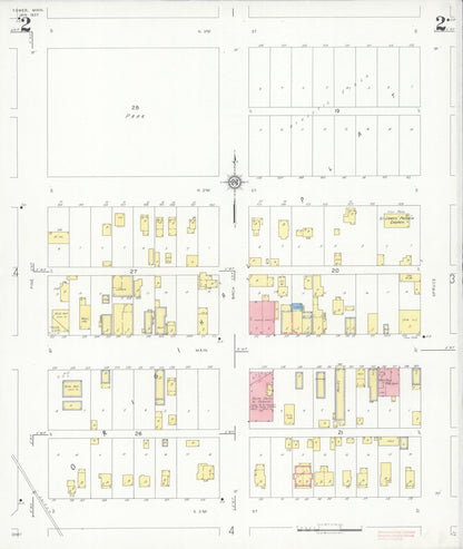 Sanborn Fire Insurance Map from Tower, Saint Louis County, Minnesota (1937), Sheet #0002 - Complete Map Set gallery image, historic Sanborn map, vintage wall art, Minnesota Minnesota