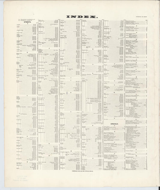 Sanborn Fire Insurance Map from Pittsburgh, Allegheny County, Pennsylvania (1893), Sheet #0001 - Historic Sanborn Fire Insurance Map Print, vintage old map wall art, antique decor, genealogy gift, Pennsylvania Pennsylvania map