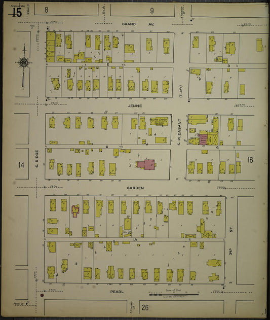 Sanborn Fire Insurance Map from Kenosha, Kenosha County, Wisconsin. (1918), Sheet 19