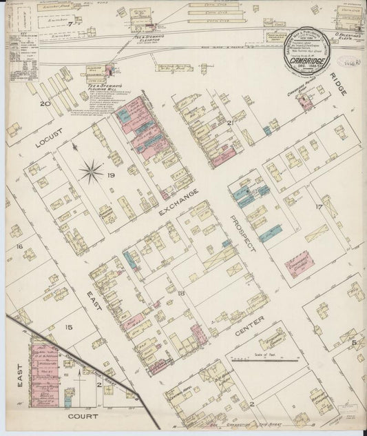 Sanborn Fire Insurance Map from Cambridge, Henry County, Illinois. (1885) – Map View