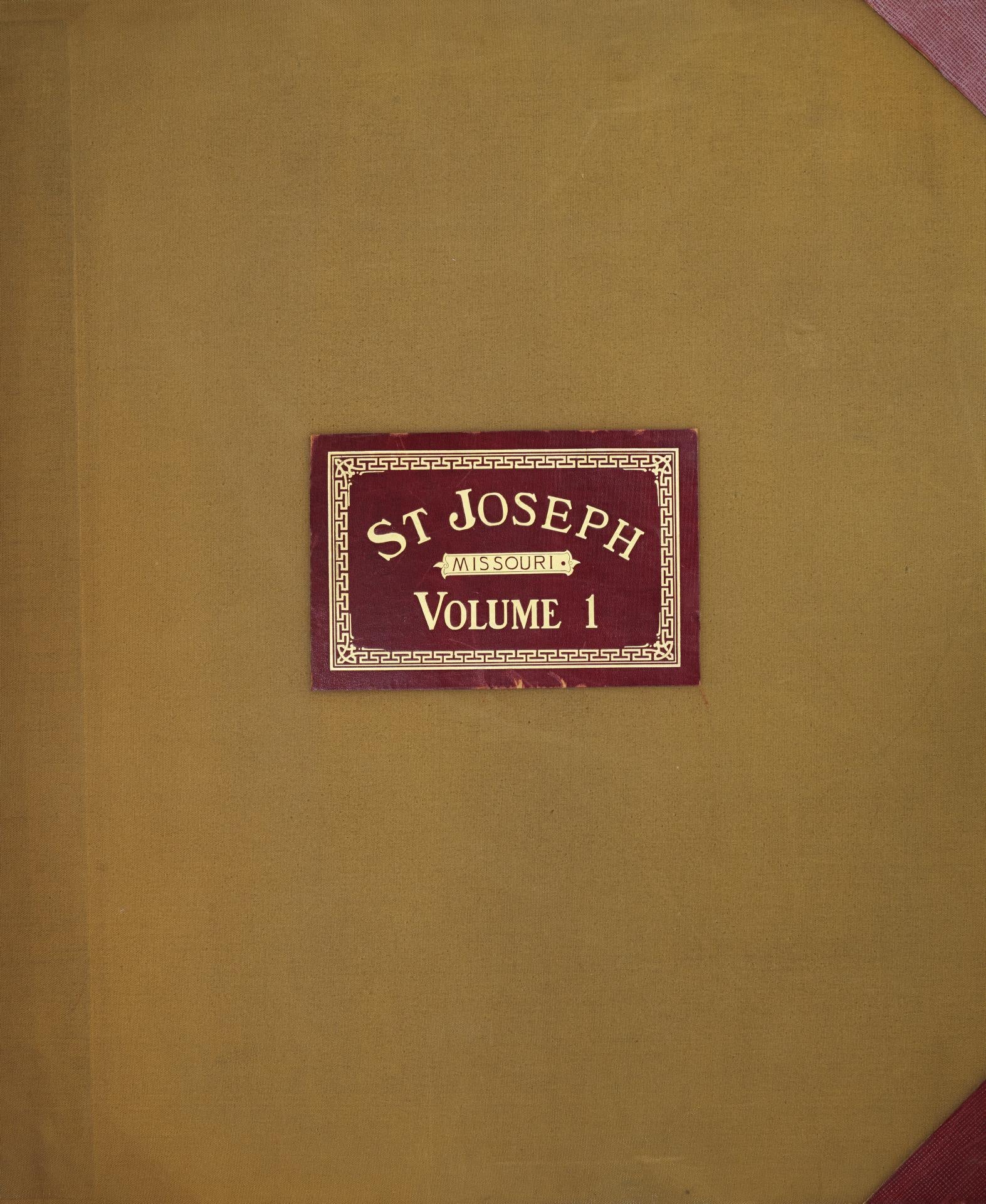 Sanborn Fire Insurance Map from Saint Joseph, Buchanan County, Missouri (1949), Sheet #0001 - Complete Map Set gallery image, historic Sanborn map, vintage wall art, Missouri Missouri