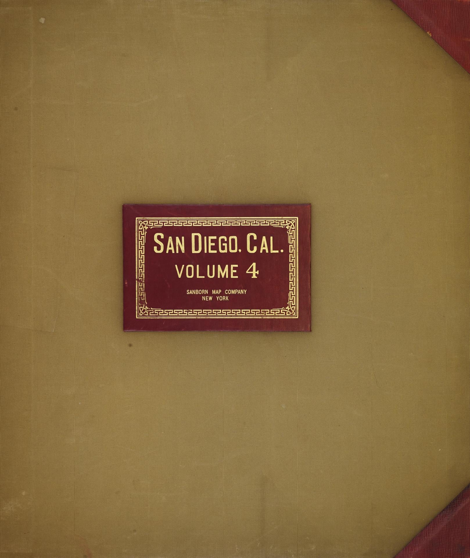 Sanborn Fire Insurance Map from San Diego, San Diego County, California (1950), Sheet #0001 - Complete Map Set gallery image, historic Sanborn map, vintage wall art, California California