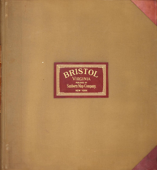 Sanborn Fire Insurance Map from Bristol, Washington County (Va) and Sullivan County (Tn), Virginia. (1946) – Historic Sanborn Fire Insurance Map Print