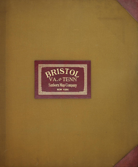 Sanborn Fire Insurance Map from Bristol, Sullivan County, Tennessee. (1951) – Historic Sanborn Fire Insurance Map Print