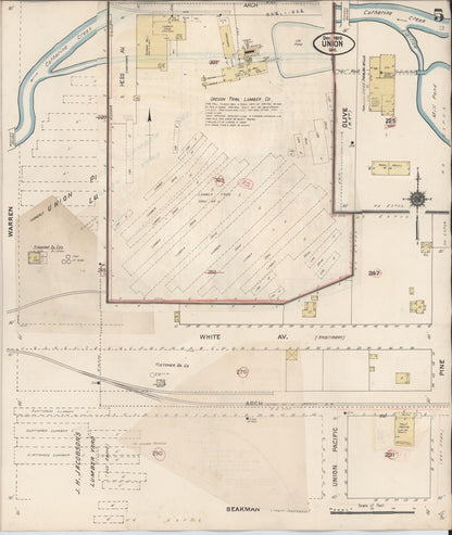 Sanborn Fire Insurance Map from Union, Union County, Oregon (1930), Sheet #0005 - Complete Map Set gallery image, historic Sanborn map, vintage wall art, Oregon Oregon