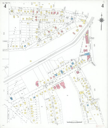 Sanborn Fire Insurance Map from Saint Clair, Franklin County, Missouri (1950), Sheet #0004 - Complete Map Set gallery image, historic Sanborn map, vintage wall art, Missouri Missouri