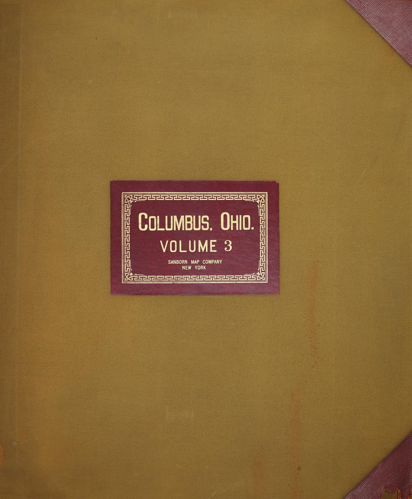 Sanborn Fire Insurance Map from Columbus, Franklin County, Ohio (1951), Sheet #0001 - Complete Map Set gallery image, historic Sanborn map, vintage wall art, Ohio Ohio