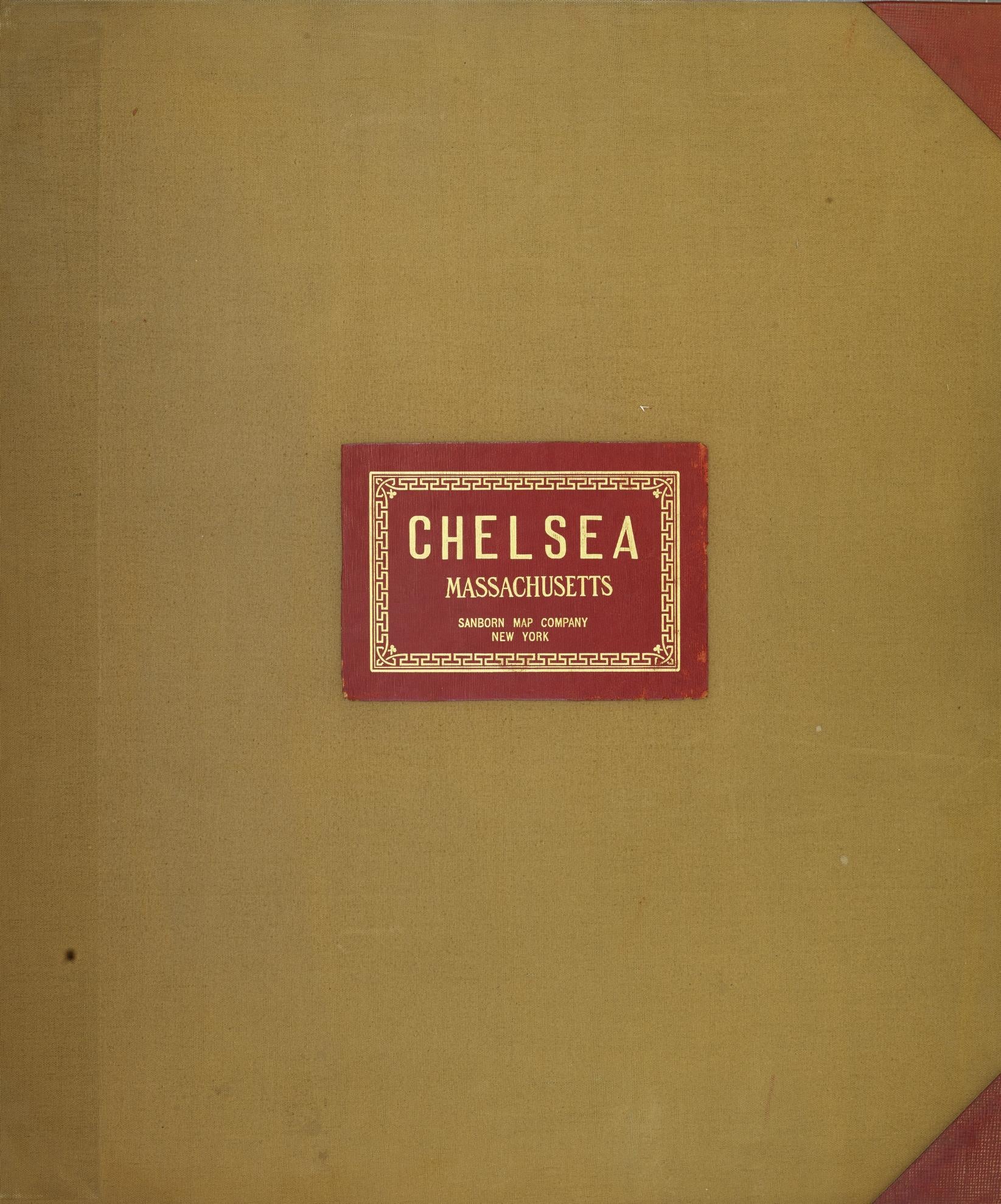 Sanborn Fire Insurance Map from Chelsea, Suffolk County, Massachusetts (1950), Sheet #0001 - Historic Sanborn Fire Insurance Map Print, vintage old map wall art, antique decor, genealogy gift, Massachusetts Massachusetts map