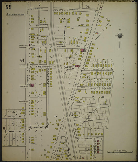 Sanborn Fire Insurance Map from Kenosha, Kenosha County, Wisconsin. (1918), Sheet 59