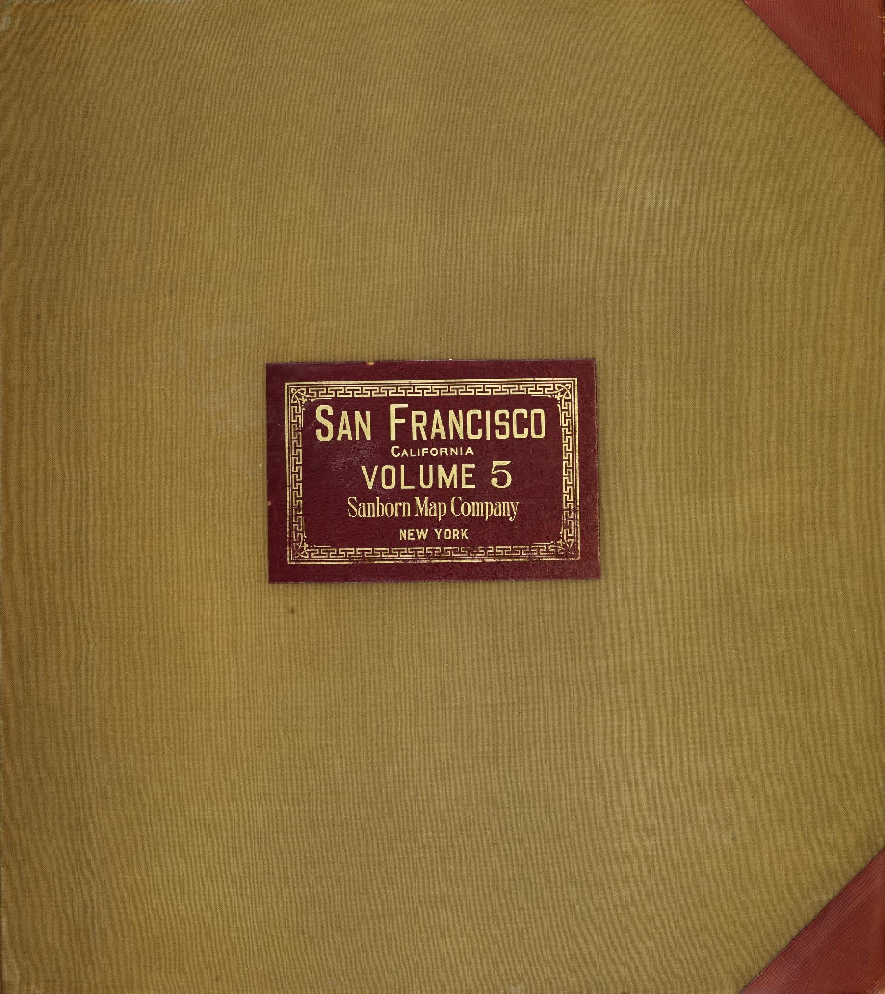 Sanborn Fire Insurance Map from San Francisco, San Francisco County, California (1950), Sheet #0001 - Complete Map Set gallery image, historic Sanborn map, vintage wall art, California California