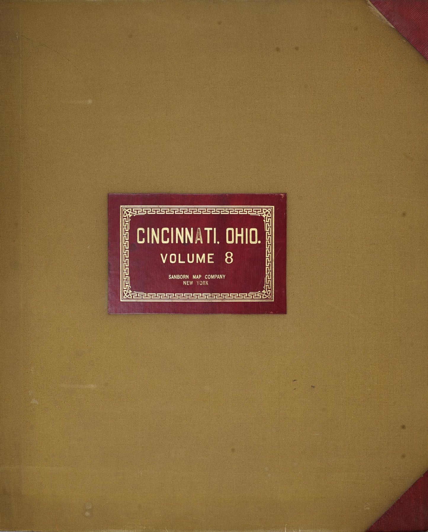 Sanborn Fire Insurance Map from Cincinnati, Hamilton County, Ohio (1950), Sheet #0001 - Complete Map Set gallery image, historic Sanborn map, vintage wall art, Ohio Ohio