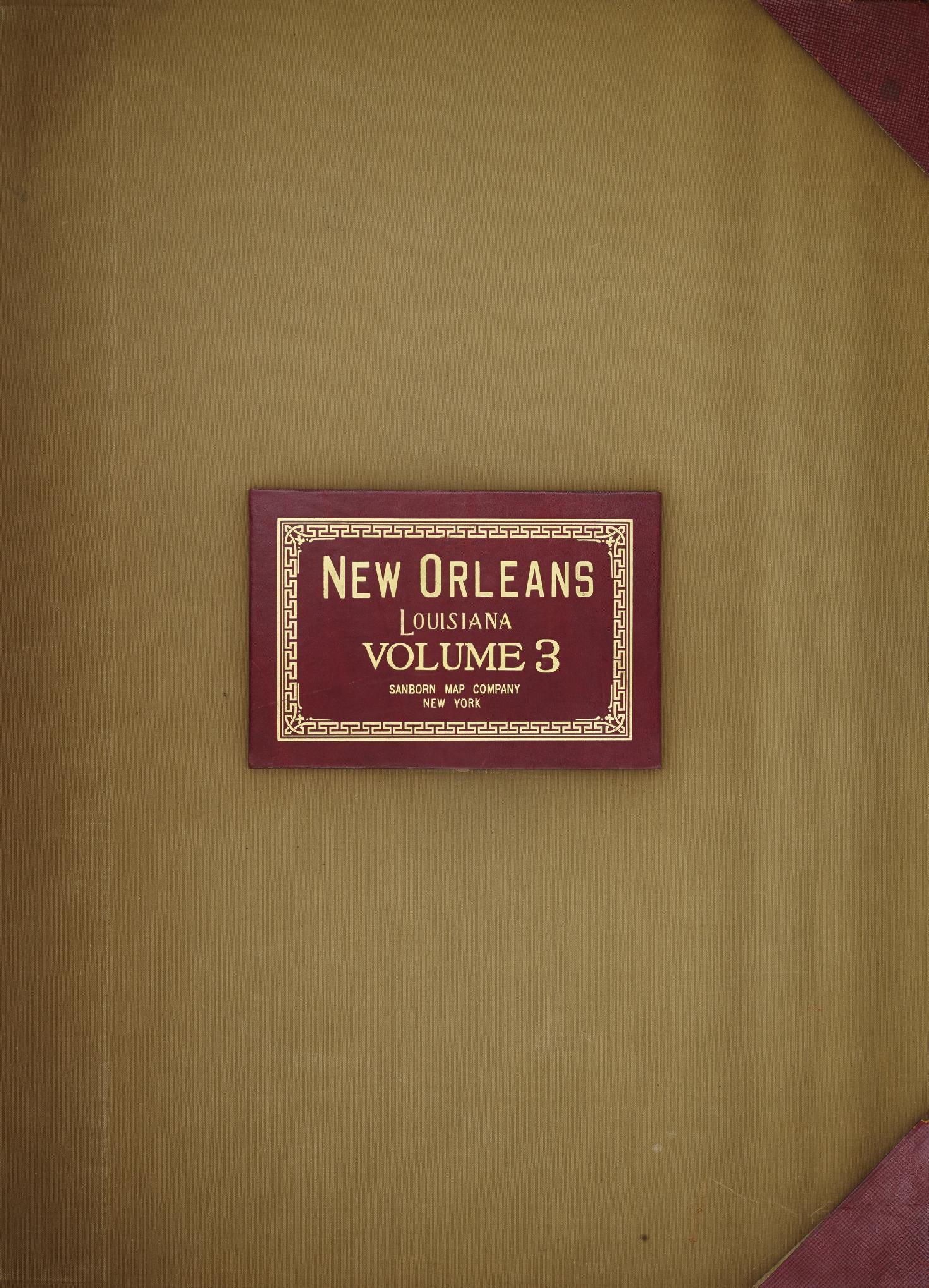 Sanborn Fire Insurance Map from New Orleans, Orleans Parish, Louisiana (1951), Sheet #0001 - Complete Map Set gallery image, historic Sanborn map, vintage wall art, Louisiana Louisiana