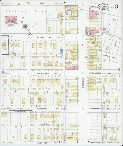 Sanborn Fire Insurance Map from Gilbert, Saint Louis County, Minnesota (1921), Sheet #0003 - Historic Sanborn Fire Insurance Map Print, vintage old map wall art, antique decor, genealogy gift, Minnesota Minnesota map