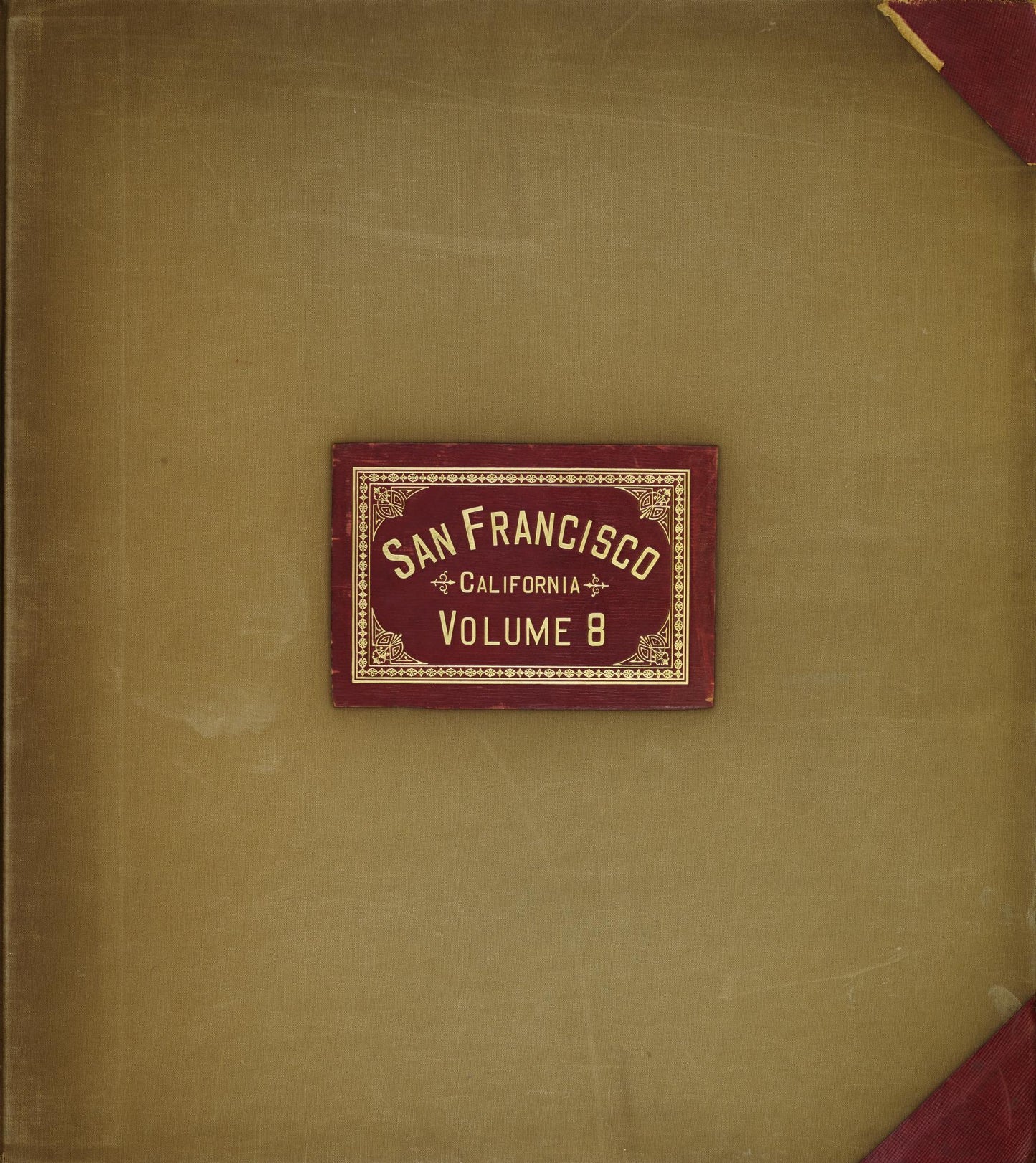Sanborn Fire Insurance Map from San Francisco, San Francisco County, California (1950), Sheet #0001 - Complete Map Set gallery image, historic Sanborn map, vintage wall art, California California
