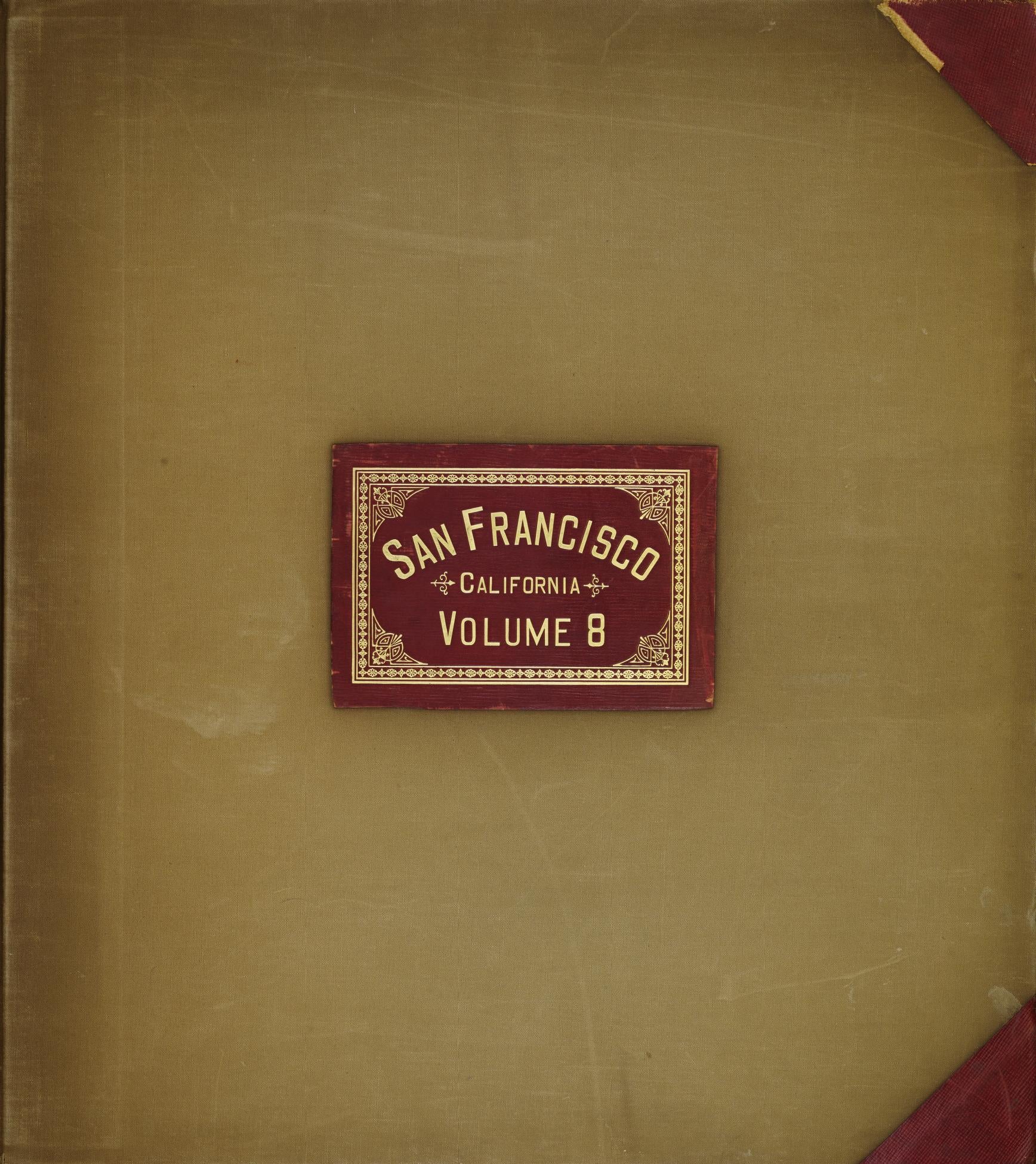 Sanborn Fire Insurance Map from San Francisco, San Francisco County, California (1950), Sheet #0001 - Complete Map Set gallery image, historic Sanborn map, vintage wall art, California California