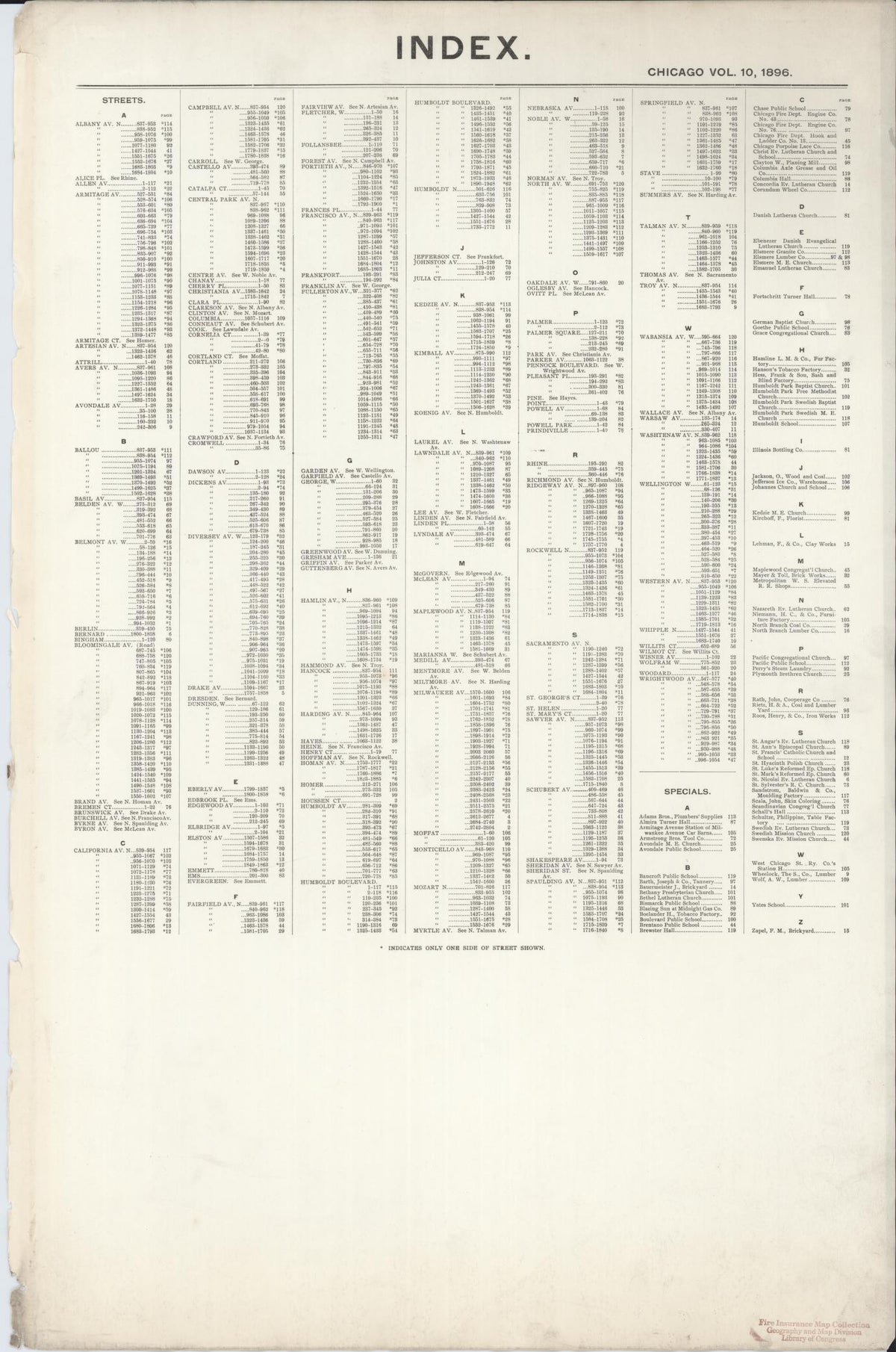 Sanborn Fire Insurance Map from Chicago, Cook County, Illinois (1896), Sheet #0001 - Historic Sanborn Fire Insurance Map Print, vintage old map wall art, antique decor, genealogy gift, Illinois Illinois map