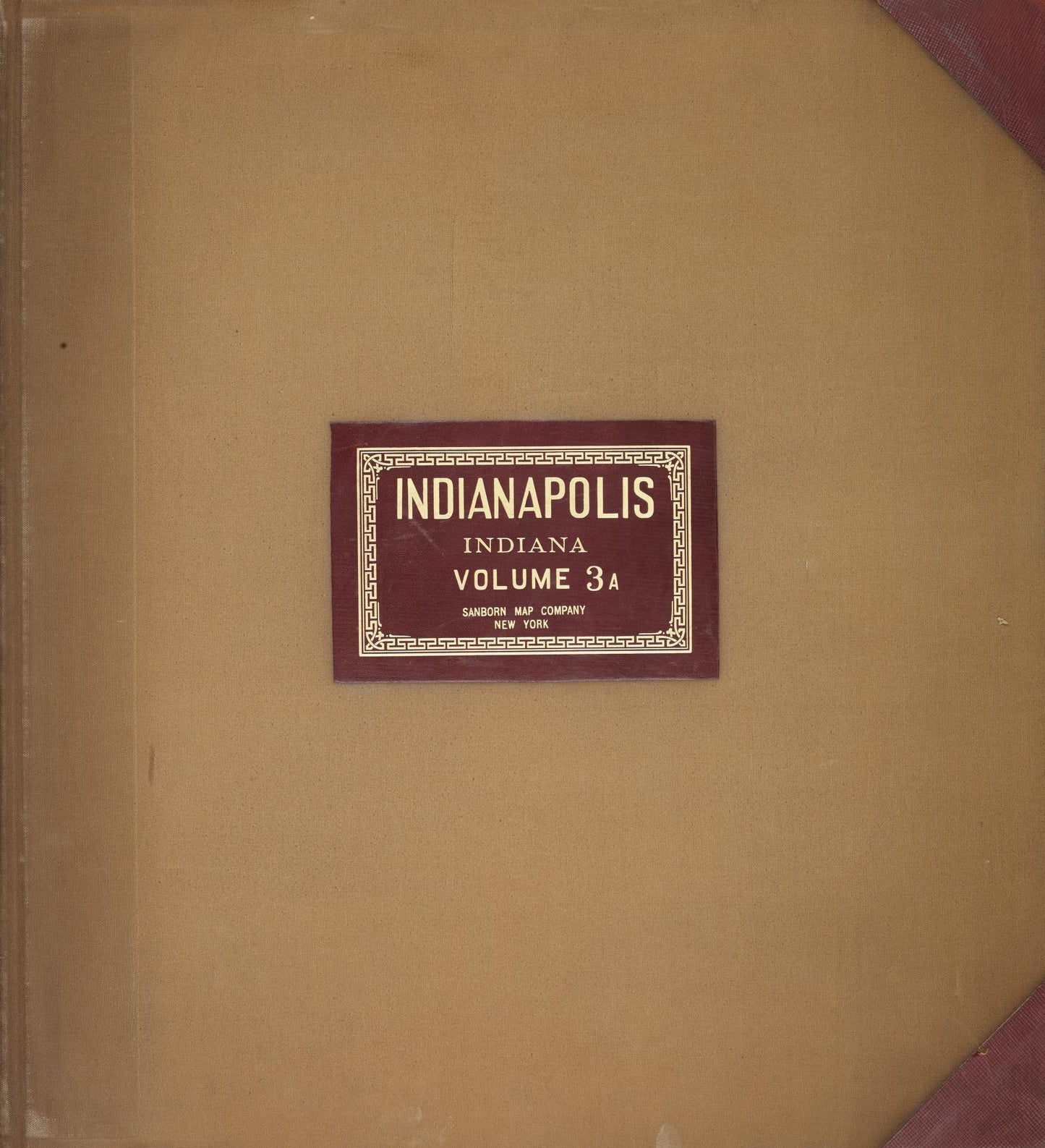 Sanborn Fire Insurance Map from Indianapolis, Marion County, Indiana (1950), Sheet #0001 - Complete Map Set gallery image, historic Sanborn map, vintage wall art, Indiana Indiana