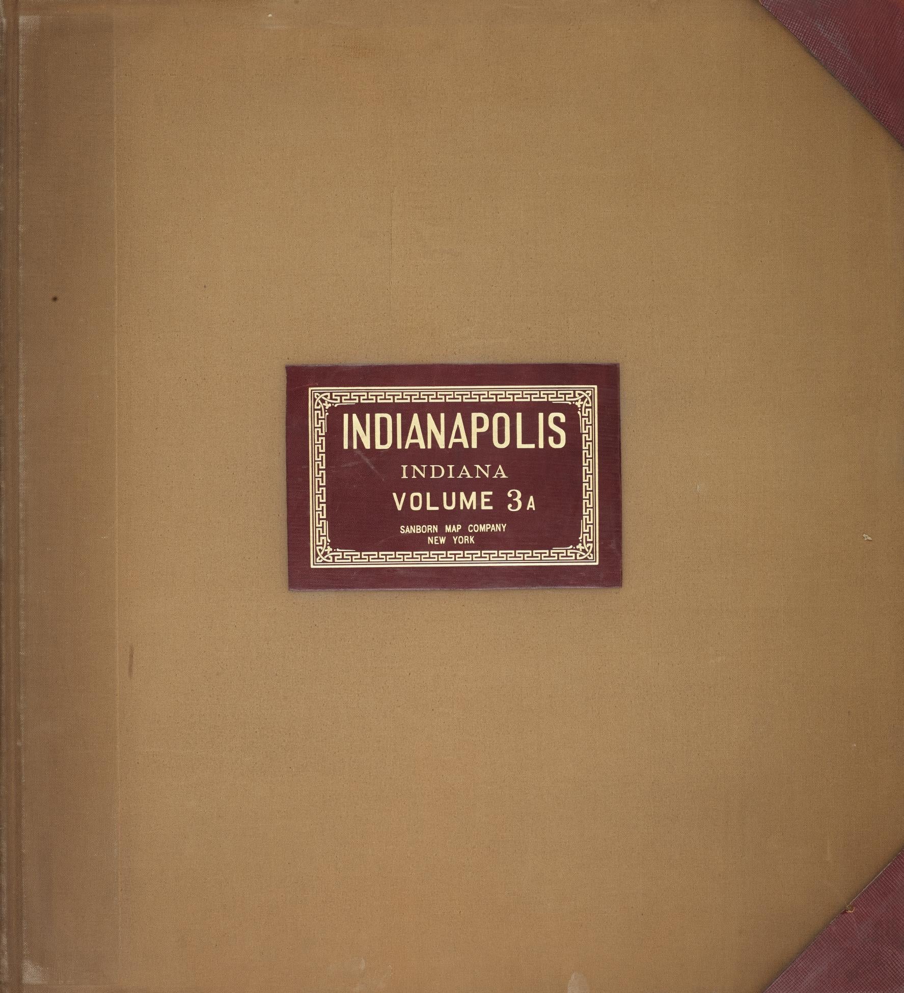 Sanborn Fire Insurance Map from Indianapolis, Marion County, Indiana (1950), Sheet #0001 - Complete Map Set gallery image, historic Sanborn map, vintage wall art, Indiana Indiana
