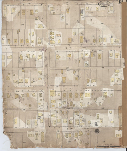 Sanborn Fire Insurance Map from Calexico, Imperial County, California (1956), Sheet #0018 - Historic Sanborn Fire Insurance Map Print, vintage old map wall art, antique decor, genealogy gift, California California map