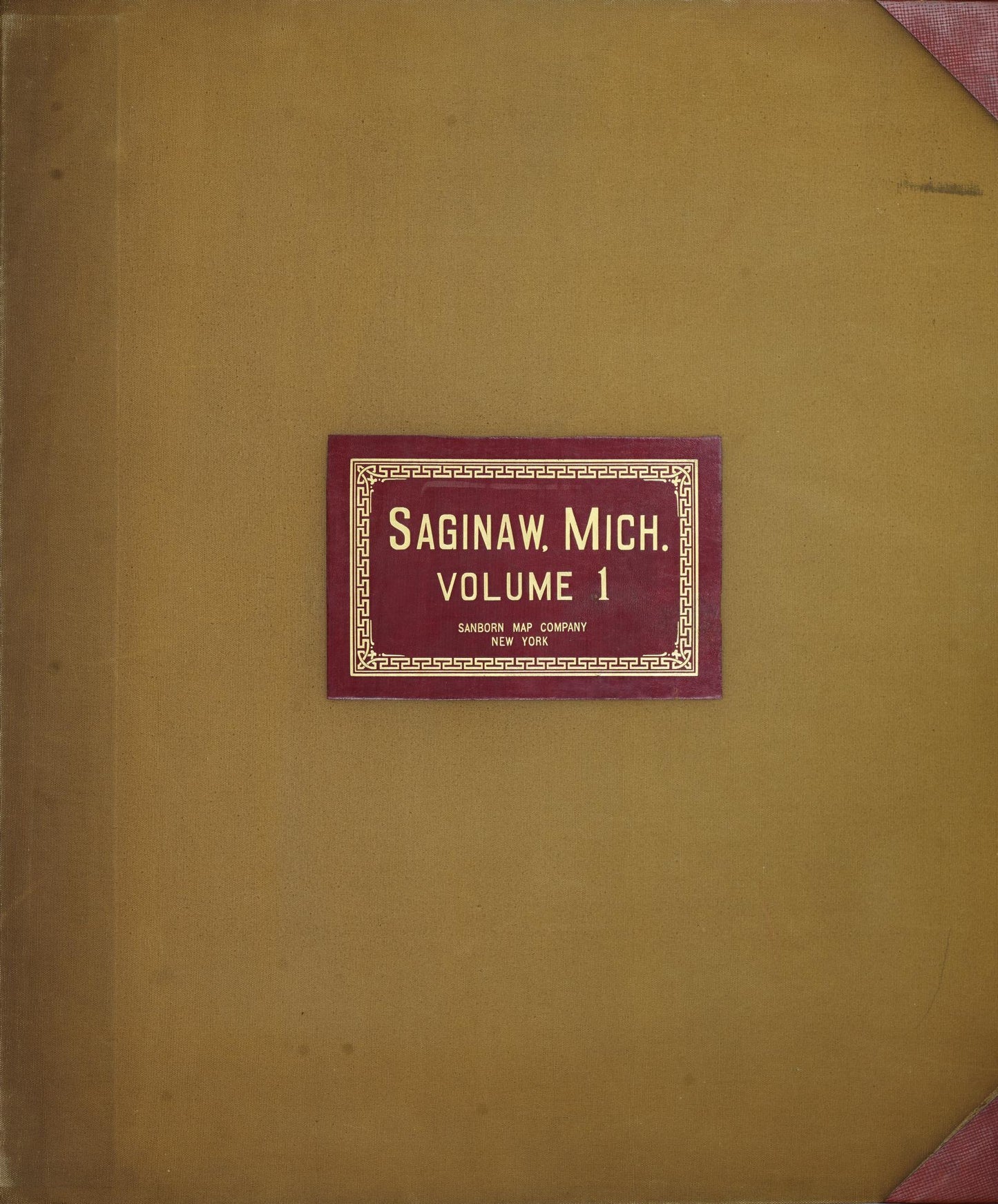 Sanborn Fire Insurance Map from Saginaw, Saginaw County, Michigan (1950), Sheet #0001 - Complete Map Set gallery image, historic Sanborn map, vintage wall art, Michigan Michigan