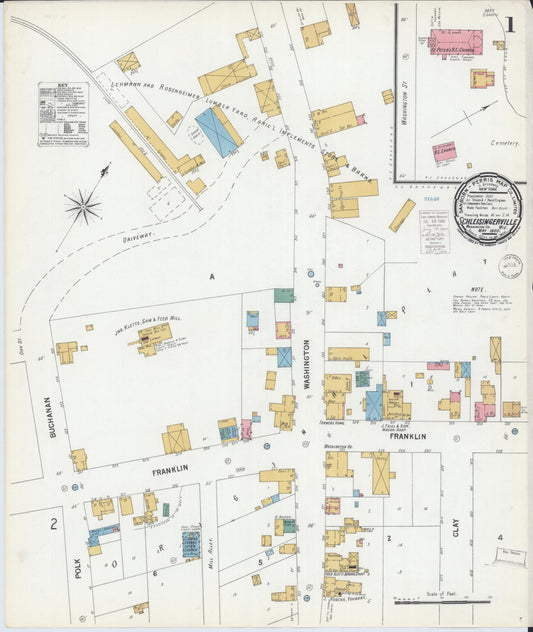 Schleisingerville, Washington County, Wisconsin (1900) – Sanborn Fire Insurance Map – Map View