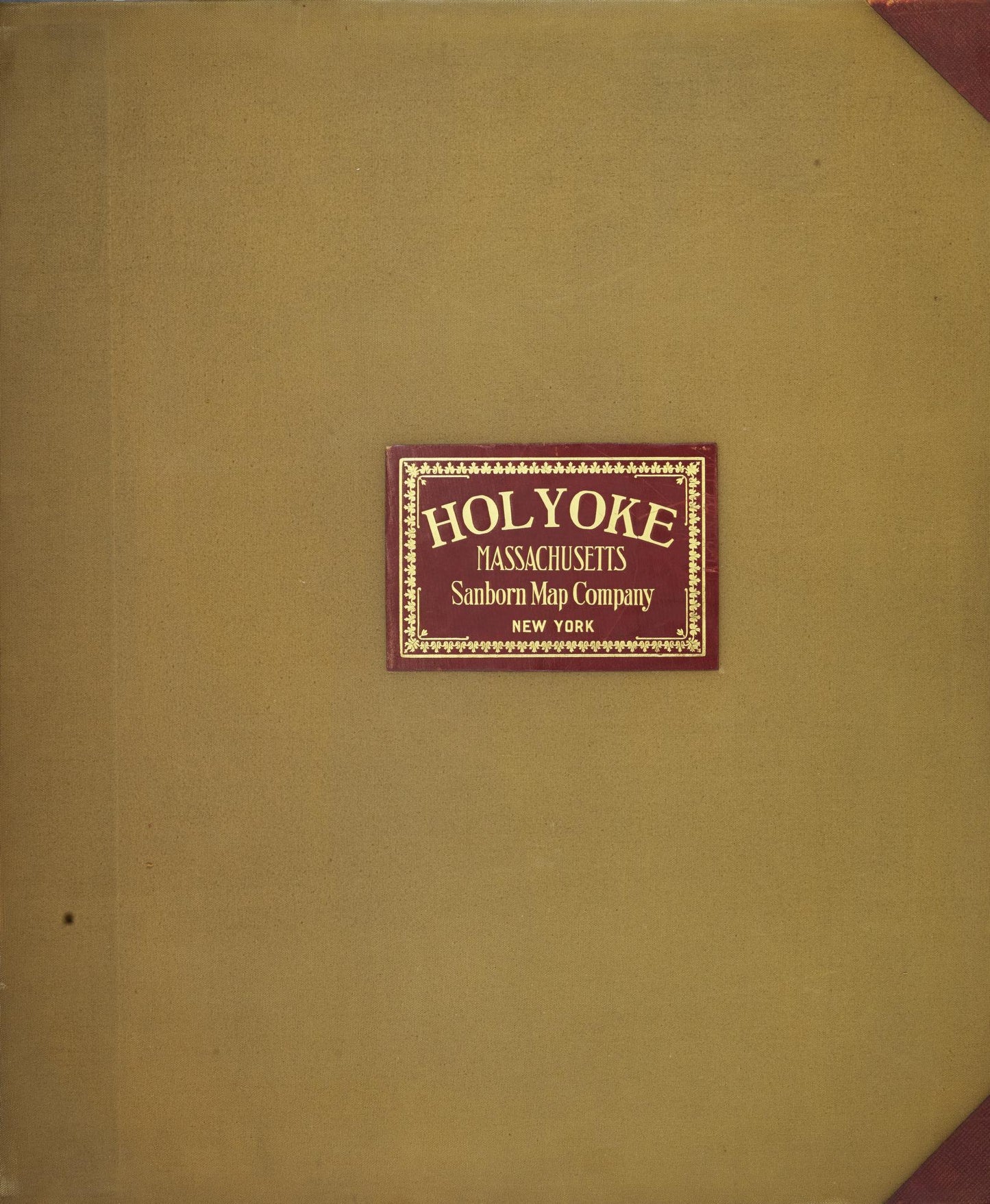 Sanborn Fire Insurance Map from Holyoke, Hampden County, Massachusetts (1949), Sheet #0001 - Historic Sanborn Fire Insurance Map Print, vintage old map wall art, antique decor, genealogy gift, Massachusetts Massachusetts map