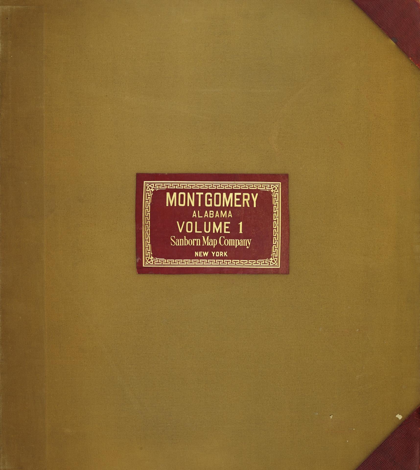 Sanborn Fire Insurance Map from Montgomery, Montgomery County, Alabama (1950), Sheet #0001 - Complete Map Set gallery image, historic Sanborn map, vintage wall art, Alabama Alabama