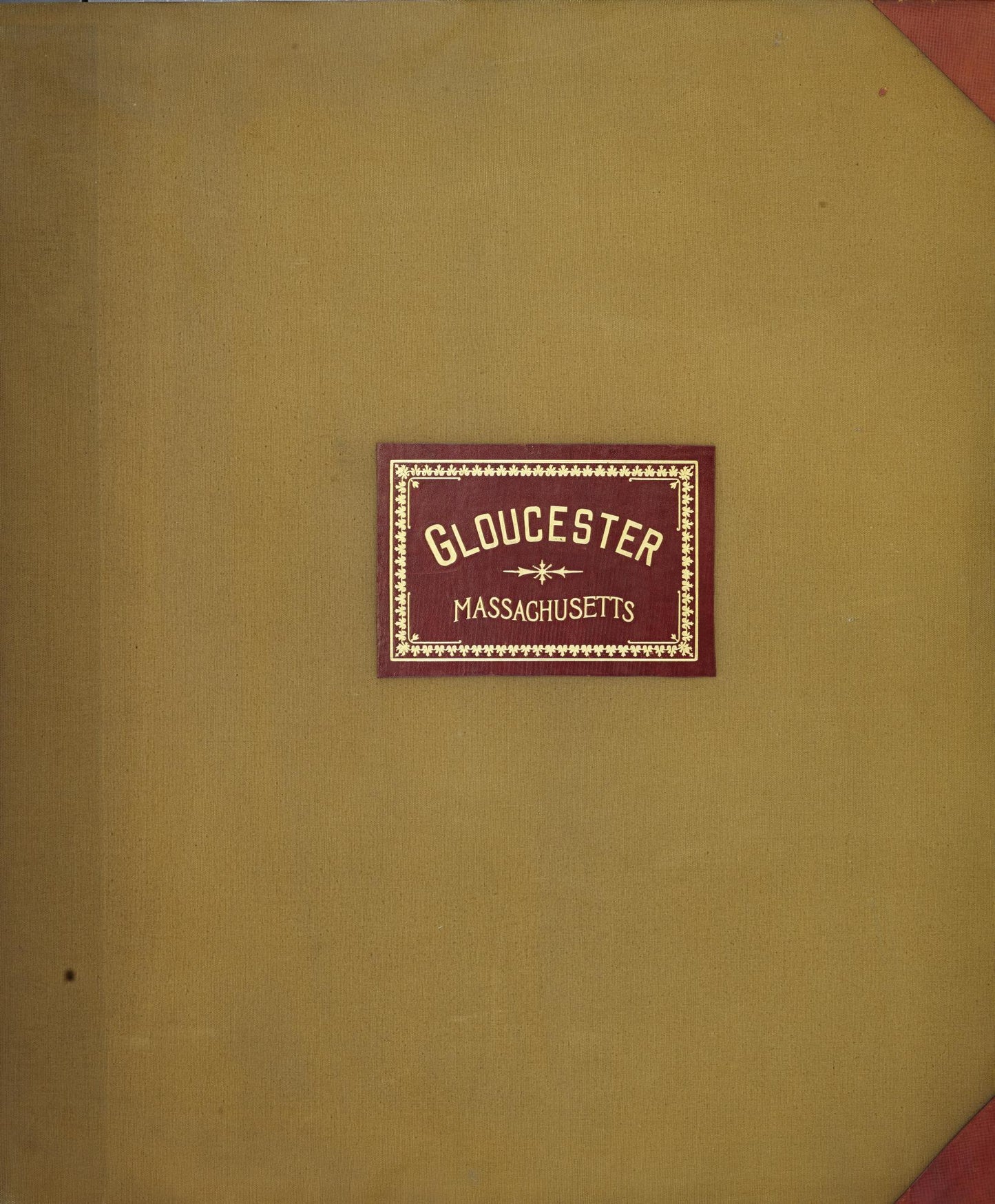 Sanborn Fire Insurance Map from Gloucester, Essex County, Massachusetts (1949), Sheet #0001 - Historic Sanborn Fire Insurance Map Print, vintage old map wall art, antique decor, genealogy gift, Massachusetts Massachusetts map