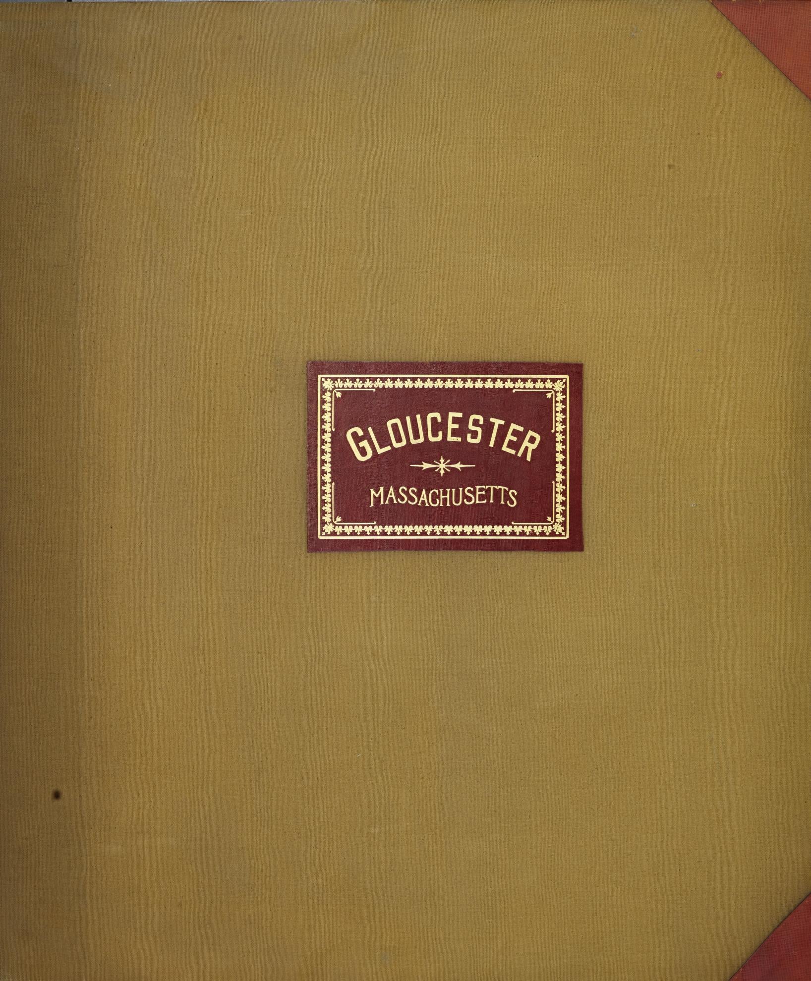 Sanborn Fire Insurance Map from Gloucester, Essex County, Massachusetts (1949), Sheet #0001 - Historic Sanborn Fire Insurance Map Print, vintage old map wall art, antique decor, genealogy gift, Massachusetts Massachusetts map