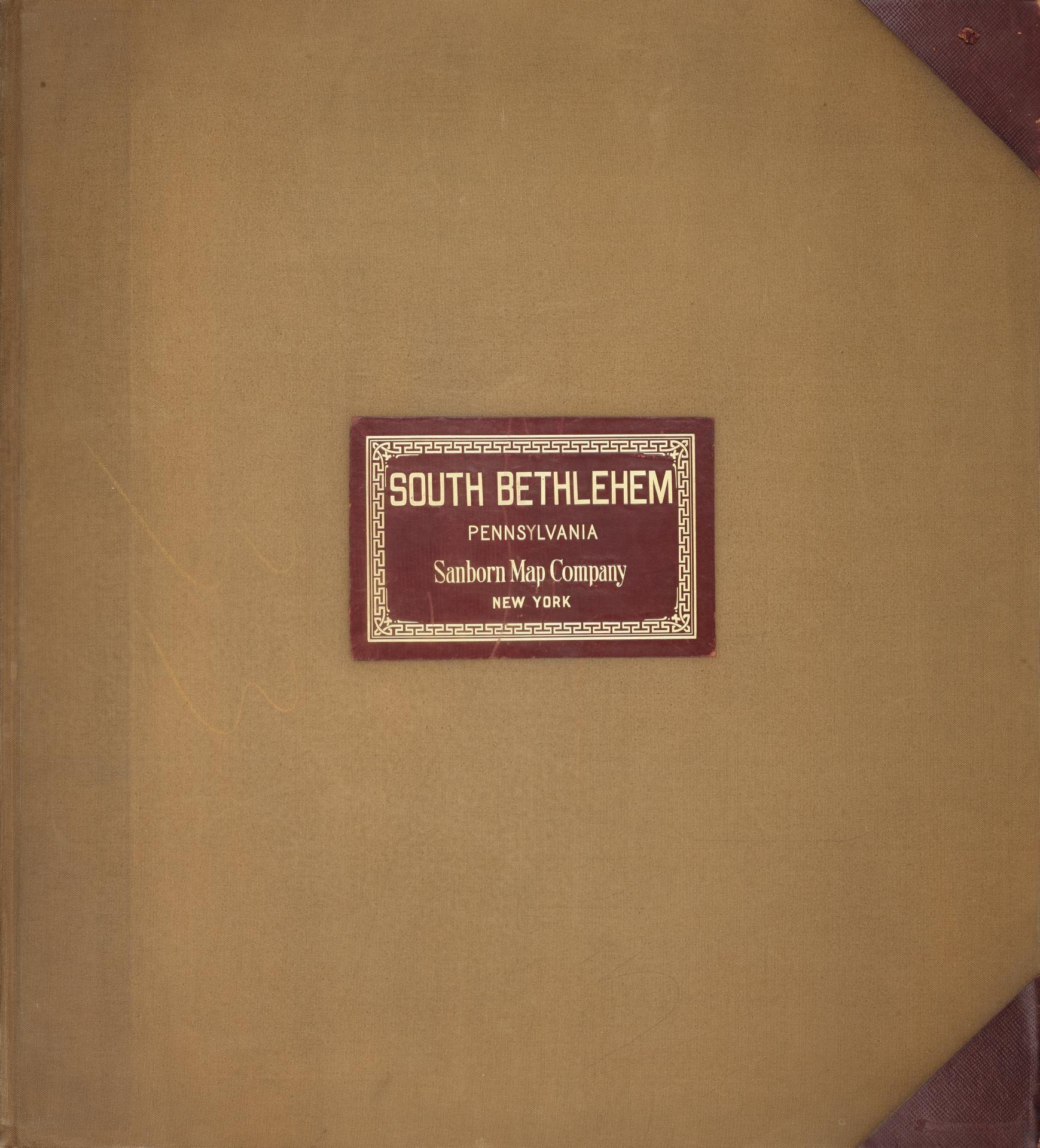 Sanborn Fire Insurance Map from Bethlehem, Northampton And Lehigh Counties, Pennsylvania. (1951) – Historic Sanborn Fire Insurance Map Print