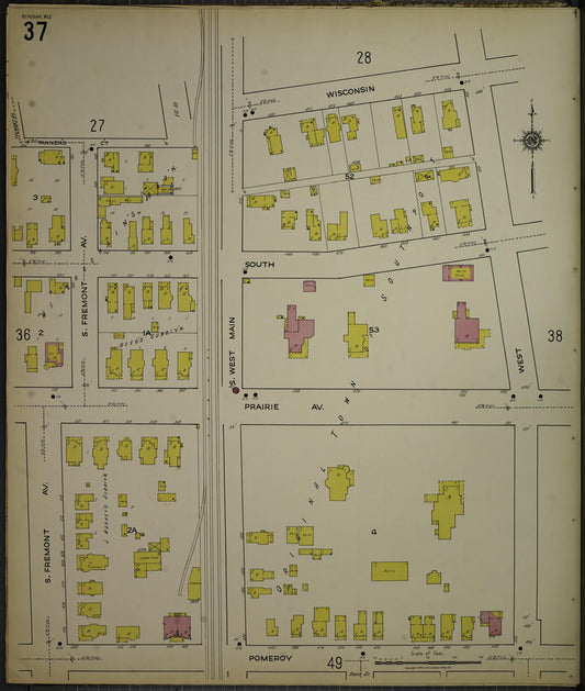 Sanborn Fire Insurance Map from Kenosha, Kenosha County, Wisconsin. (1918), Sheet 41
