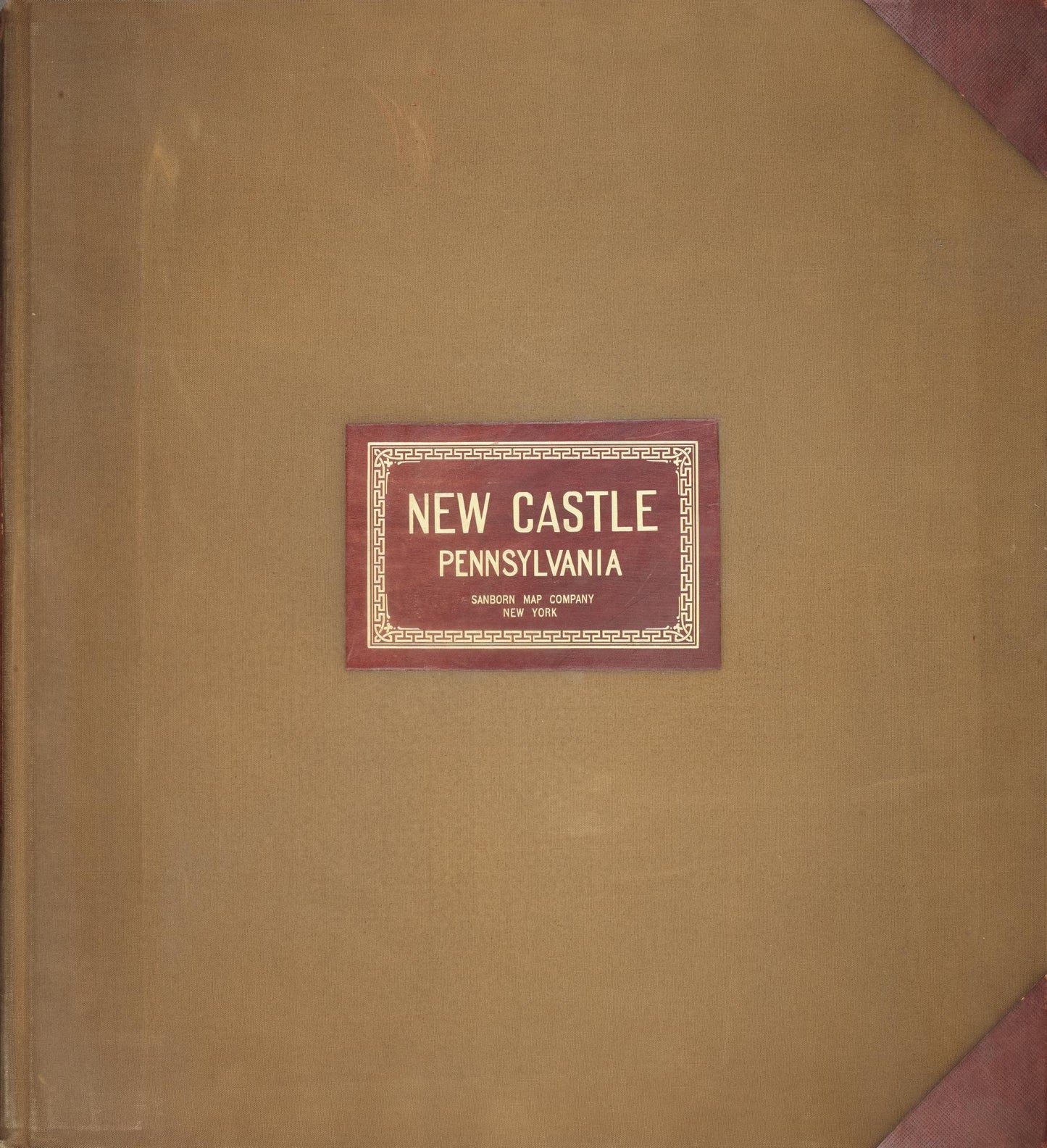 Sanborn Fire Insurance Map from New Castle, Lawrence County, Pennsylvania (1941), Sheet #0001 - Complete Map Set gallery image, historic Sanborn map, vintage wall art, Pennsylvania Pennsylvania