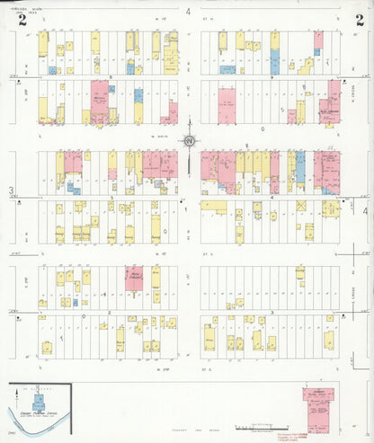 Sanborn Fire Insurance Map from Crosby, Crow Wing County, Minnesota (1935), Sheet #0002 - Complete Map Set gallery image, historic Sanborn map, vintage wall art, Minnesota Minnesota