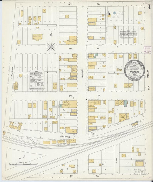 Sanborn Fire Insurance Map from Aurora, Saint Louis County, Minnesota. (1906) – Map View
