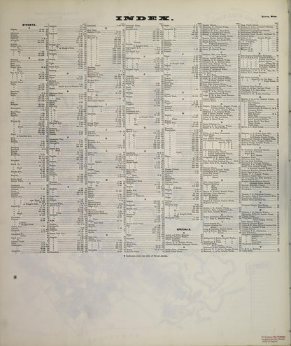 Sanborn Fire Insurance Map from Quincy, Norfolk County, Massachusetts (1906), Sheet #0001 - Historic Sanborn Fire Insurance Map Print, vintage old map wall art, antique decor, genealogy gift, Massachusetts Massachusetts map