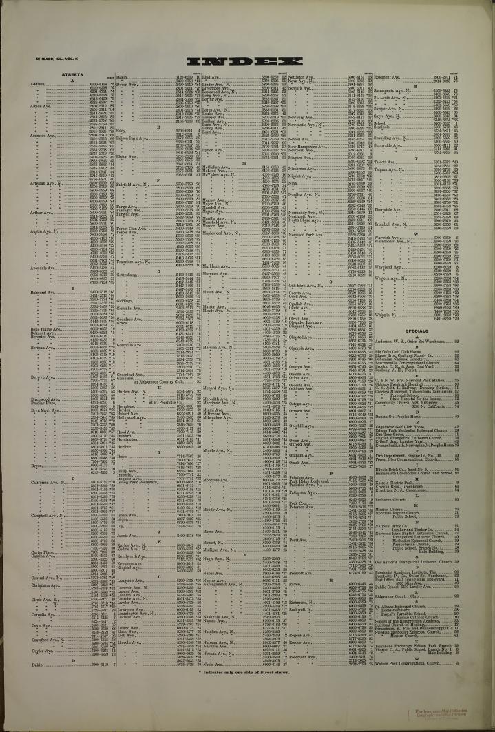 Sanborn Fire Insurance Map from Chicago, Cook County, Illinois. (1924) – Map View