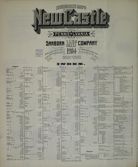 Sanborn Fire Insurance Map from Norristown, Montgomery County, Pennsylvania (1904), Sheet #0001 - Historic Sanborn Fire Insurance Map Print, vintage old map wall art, antique decor, genealogy gift, Pennsylvania Pennsylvania map