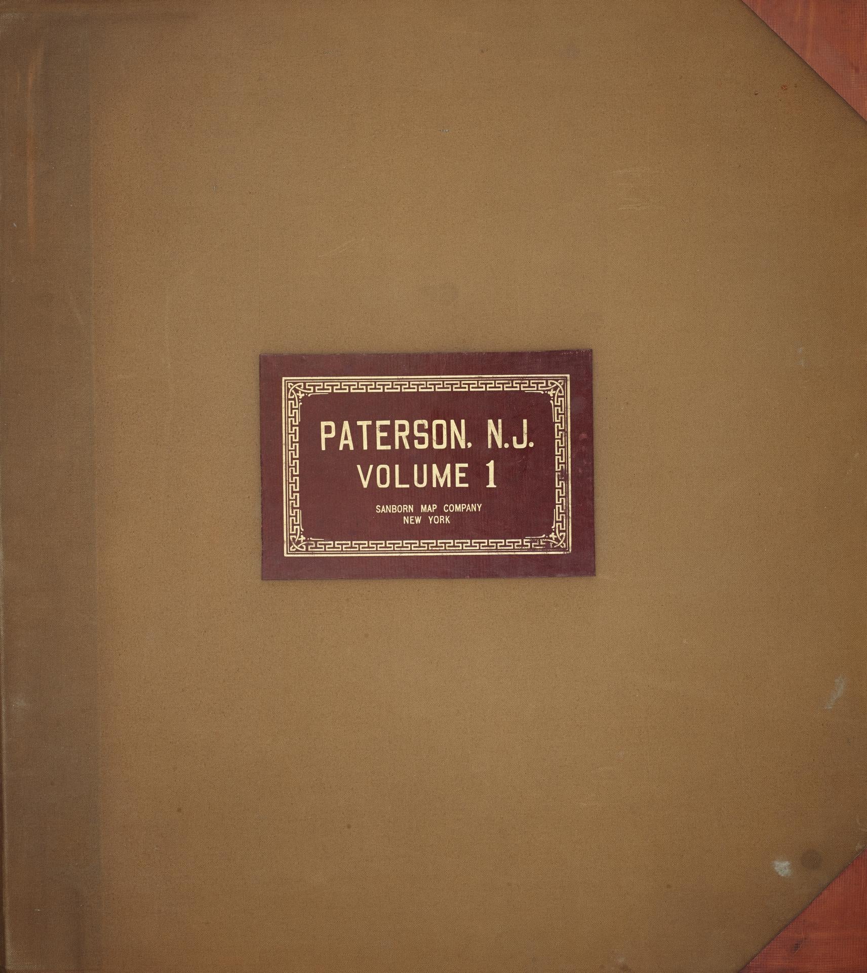 Sanborn Fire Insurance Map from Paterson, Passaic County, New Jersey. (1950) – Historic Sanborn Fire Insurance Map Print